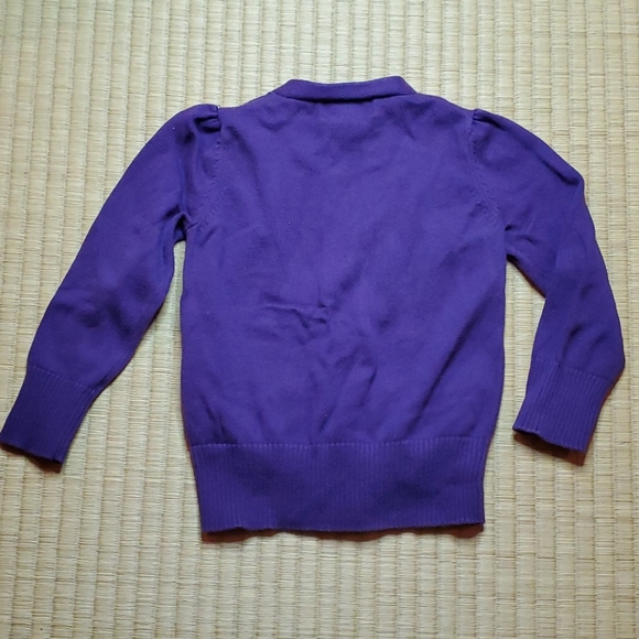 Ralph Lauren Signature Cardigan w/ Logo Buttons 2T - Picture 4 of 5